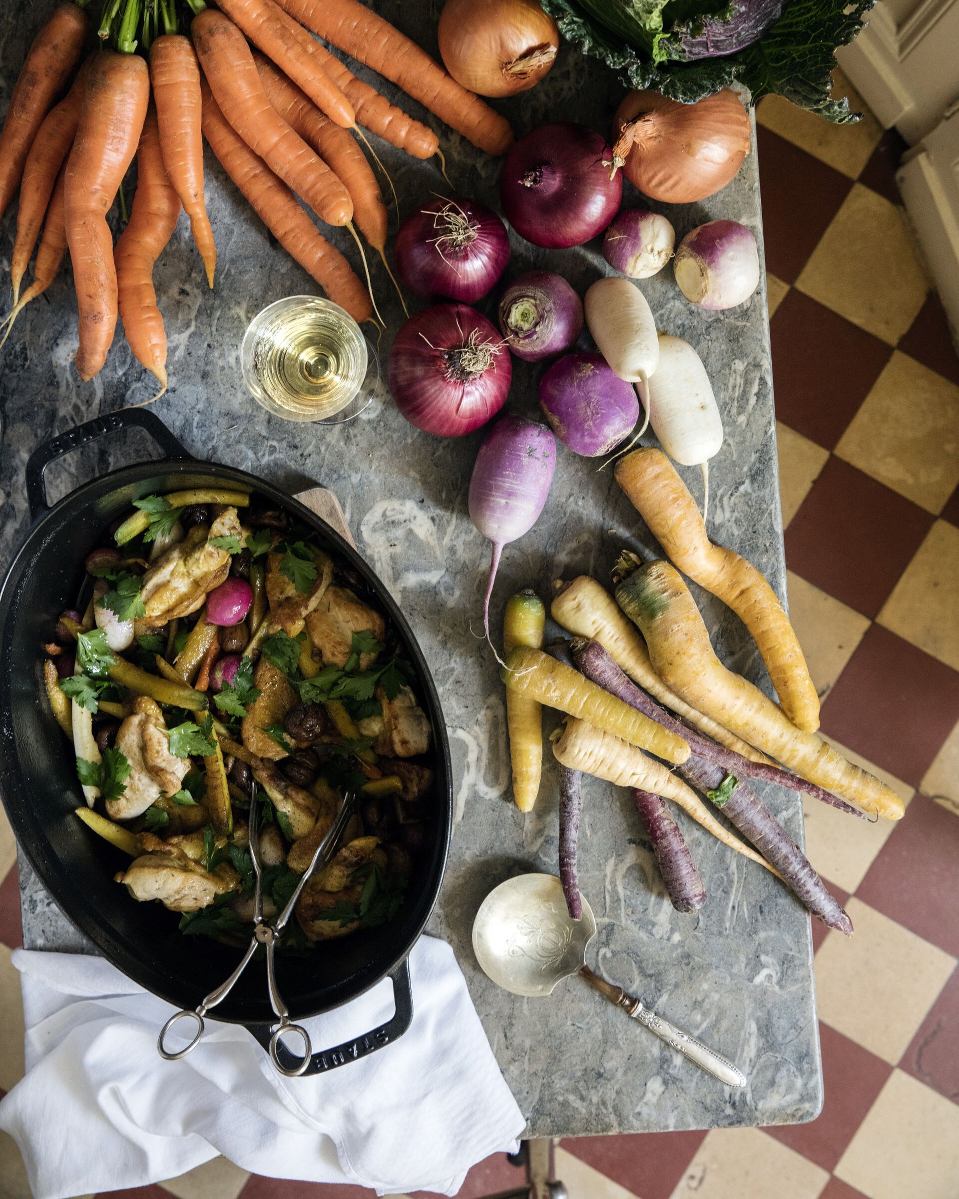 STAUB Carrots in Cast Iron