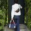 Women holding Petite Dutch Tote with Clare V. Bracelet preview