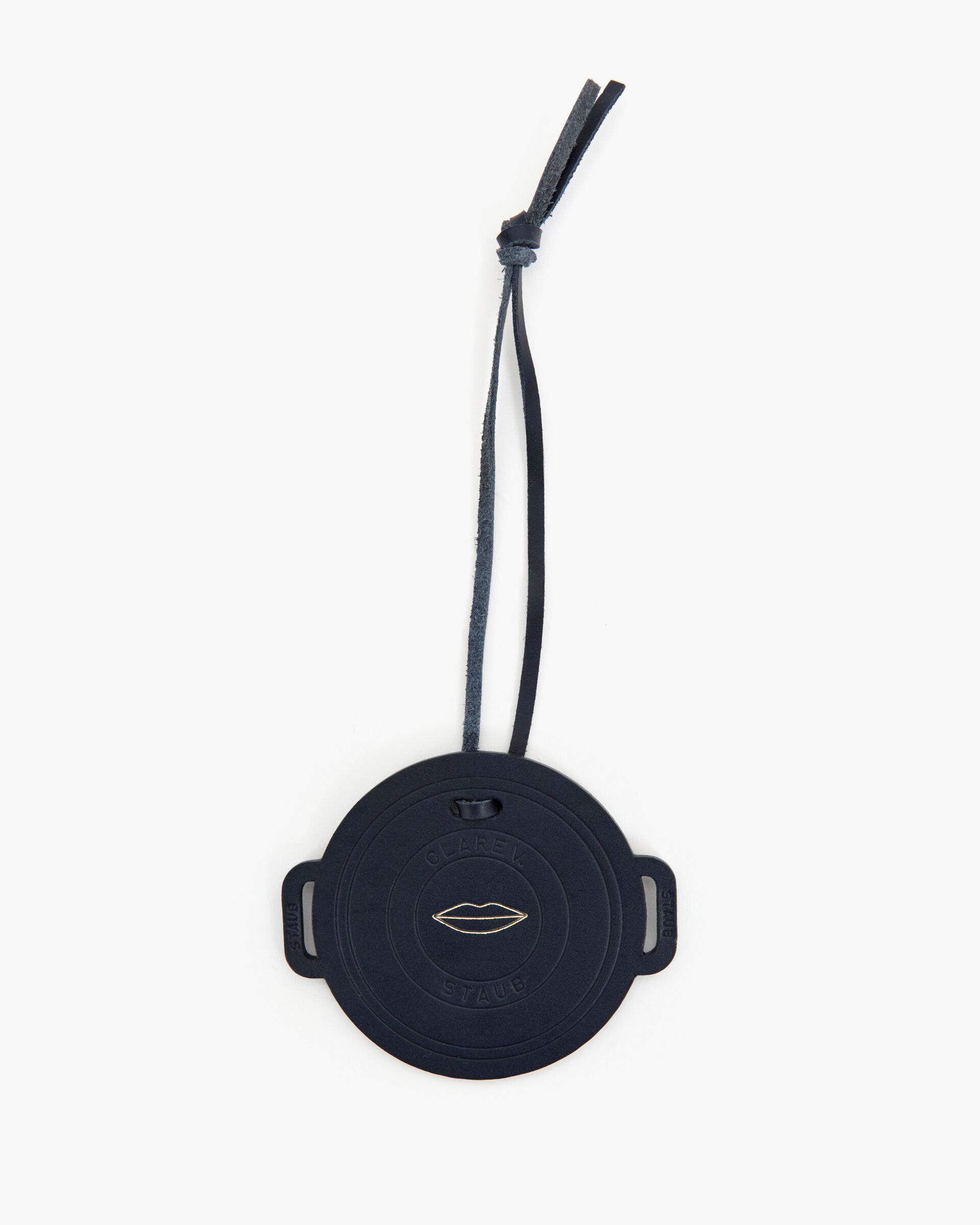 STAUB x Clare V. Leather Fob