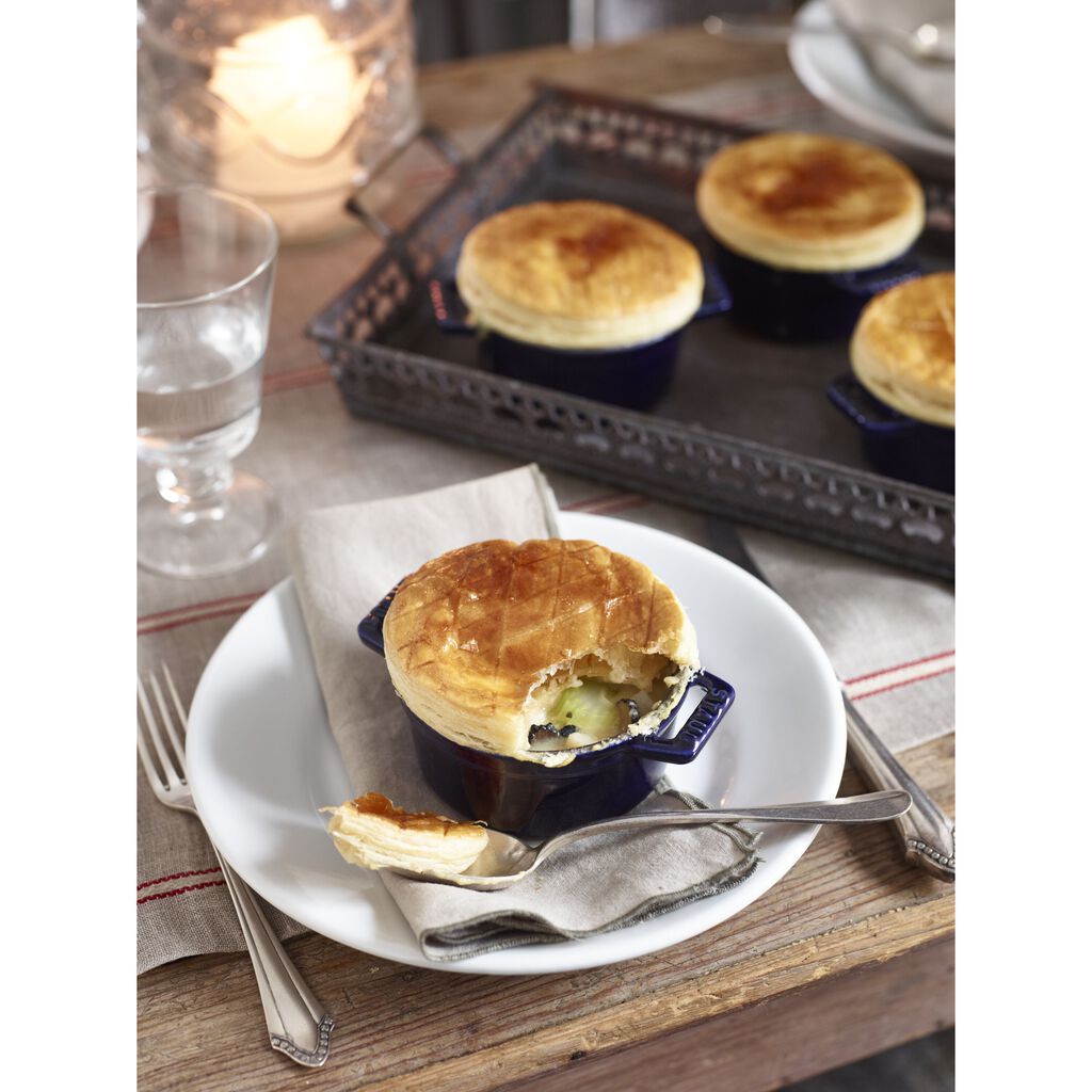 0.25 qt, Mini Round Dutch Oven, Dark Blue,,large