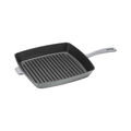 12-inch, Cast Iron, Square, Grill Pan, Graphite Grey,,large