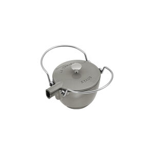 1 qt, Round, Tea Kettle, Graphite Grey
