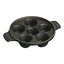 5.5-inch, Escargot Dish with six holes, Matte Black preview