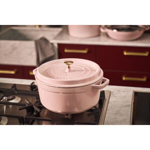 4 qt, Round, Dutch Oven, Peony Pink