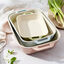 3-pc, Macaron Baking Dish Set, Mixed Colors,,large preview