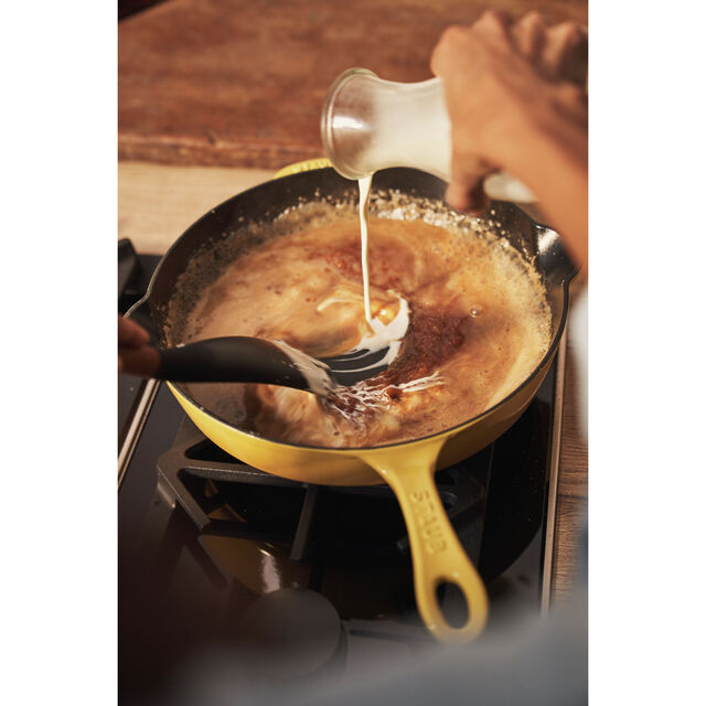 8.5-inch, Traditional Deep Skillet, Citron,,large