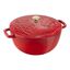 5 qt, Essential French Oven with Horse Lid, Cherry,,large preview