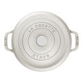 7 qt, Round, Dutch Oven, White Truffle - Factory Second,,large