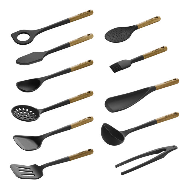 11-pc Kitchen Utensil Set, Silicone ,,large