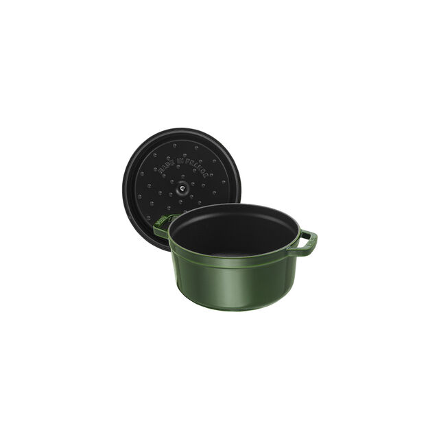 5.5 qt, Round, Dutch Oven, Basil,,large