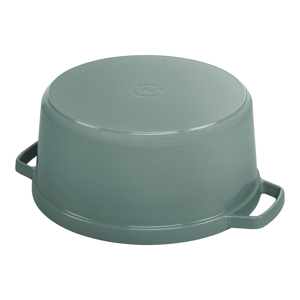 4 qt, Round, Dutch Oven, Eucalyptus - Factory Second,,large