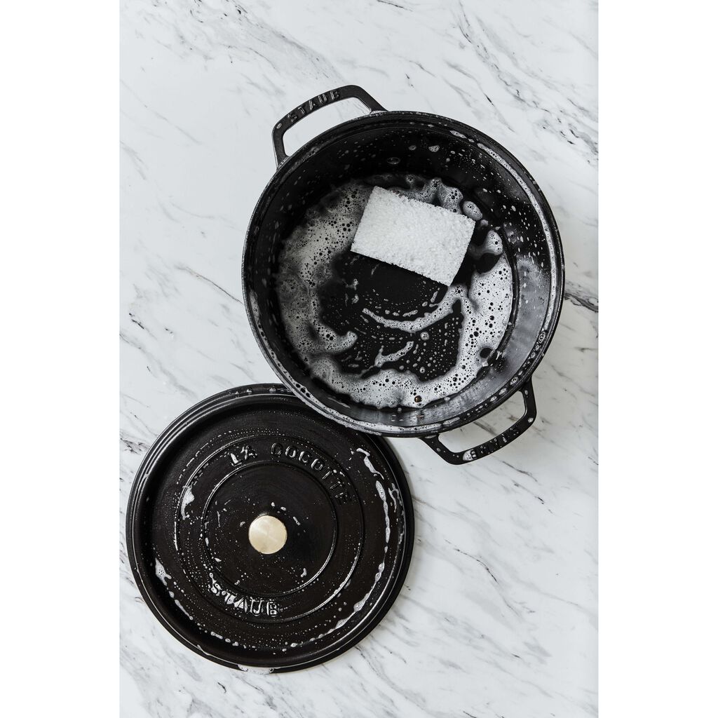 13.25 qt, Round, Dutch Oven, Matte Black,,large