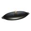 12.25 inch, Oval, Covered Fish Pan, Matte Black preview
