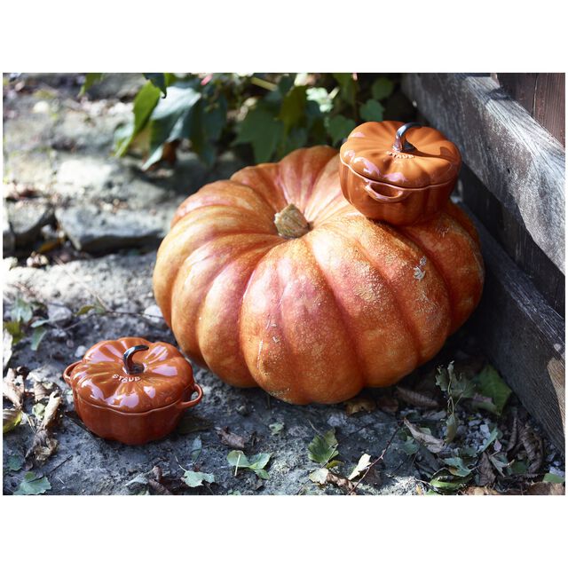 0.5 qt, Pumpkin, Petite Dutch Oven, Burnt Orange,,large