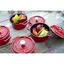 0.25 qt, Mini Round Dutch Oven, Cherry,,large preview