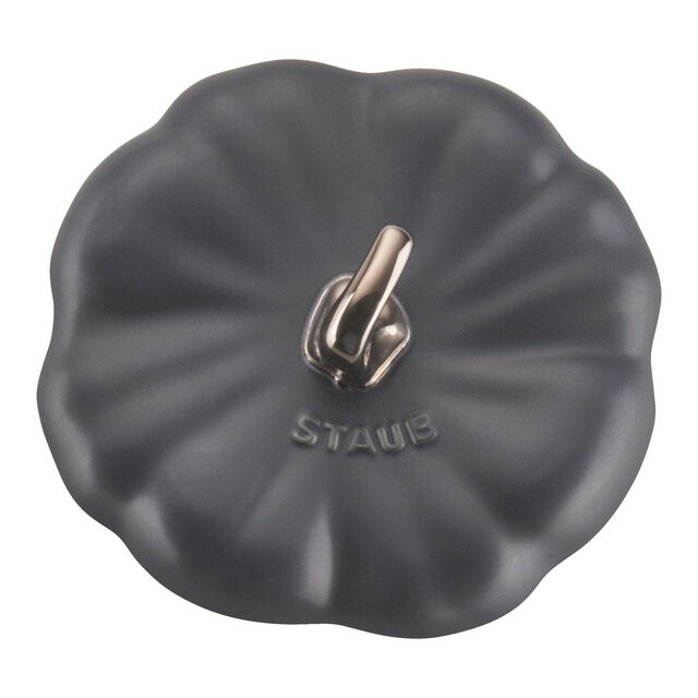 0.75 qt, Pumpkin, Petite Dutch Oven, Matte Black,,large