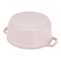 4 qt, Round, Cocotte, Peony Pink - Factory Second,,large