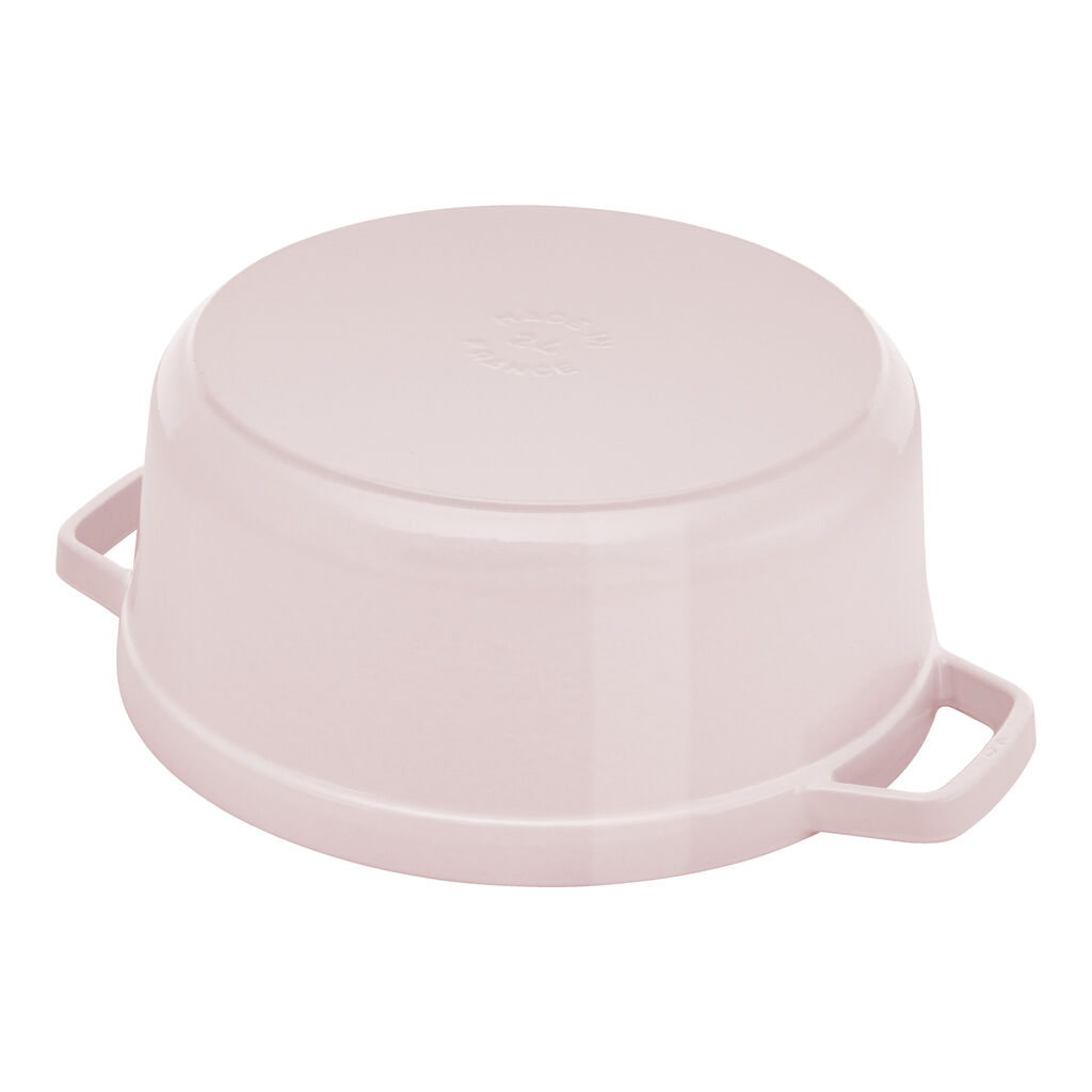 4 qt, Round, Cocotte, Peony Pink - Factory Second,,large