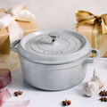 4 qt, Round, Dutch Oven, Graphite Grey,,large