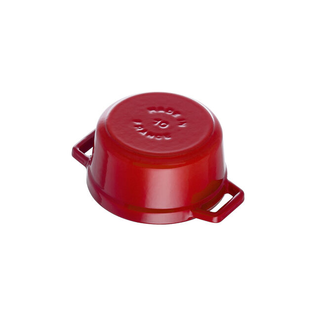 0.25 qt, Mini Round Dutch Oven, Cherry,,large