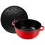 3.75 qt, Essential French Oven with Modern Horse Lid, Cherry - Factory Second,,large preview