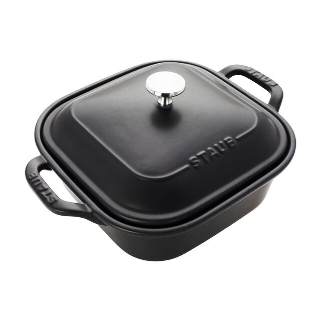 5-pc, Mixed Baking Dish Set, Matte Black,,large