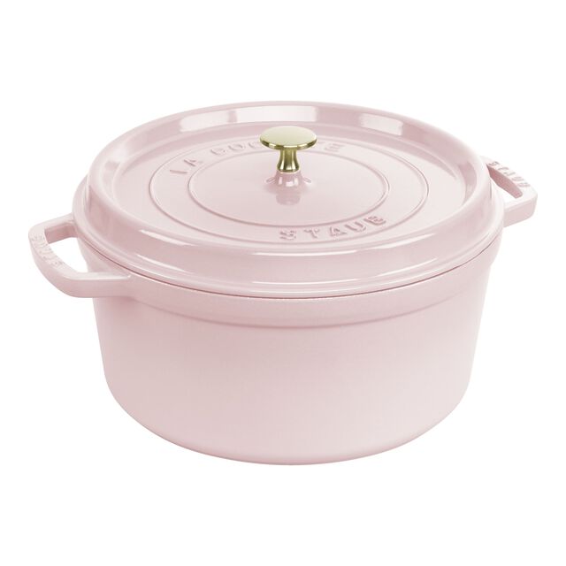 7 qt, Round, Dutch Oven, Peony Pink,,large