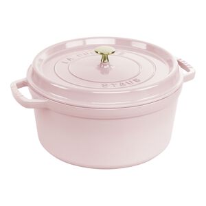 7 qt, Round, Dutch Oven, Peony Pink