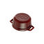 0.25 qt, Mini Round Dutch Oven, Grenadine,,large preview