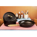7 qt, Round, Dutch Oven Buster And Punch, Matte Black,,large