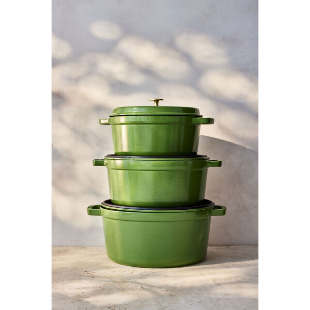 5.5 qt, Round, Dutch Oven, Pistachio,,large