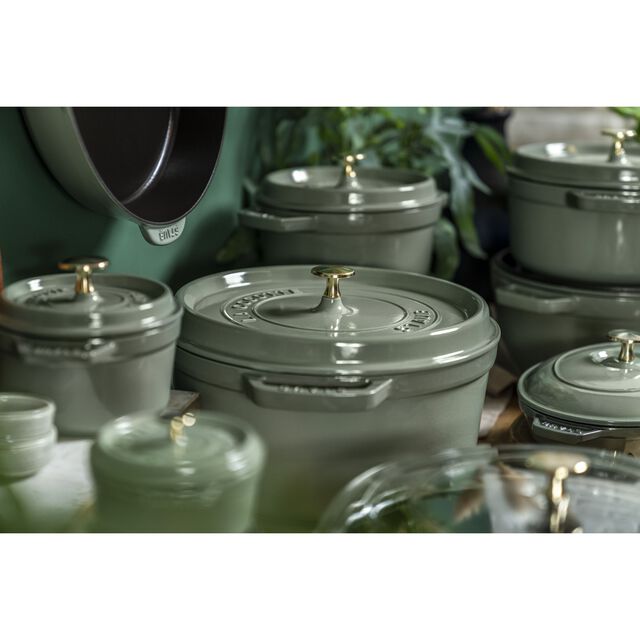 5.5 qt, Round, Dutch Oven, Eucalyptus,,large