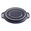 2-pc, Oval Baking Dish Set, Dark Blue,,large preview