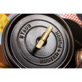 7 qt, Round, Dutch Oven Buster And Punch, Matte Black,,large
