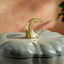 3.5 qt, Pumpkin, Dutch Oven With Gold Stem, Eucalyptus,,large preview
