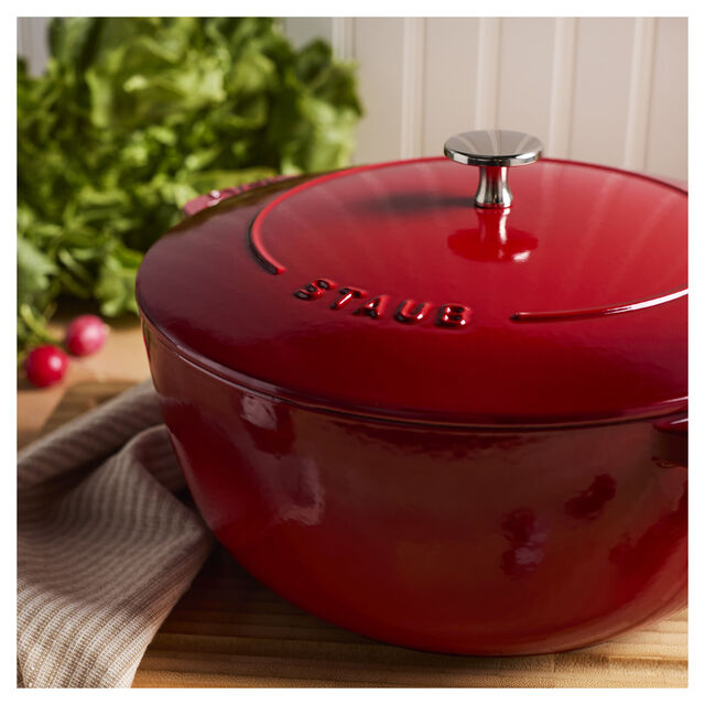 5 qt, Essential French Oven, Cherry,,large