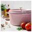 7 qt, Round, Dutch Oven, Peony Pink,,large preview