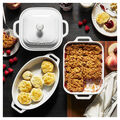 4-pc, Mixed Baking Dish Set, White,,large