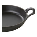6-inch, Round, Gratin Baking Dish, Matte Black,,large