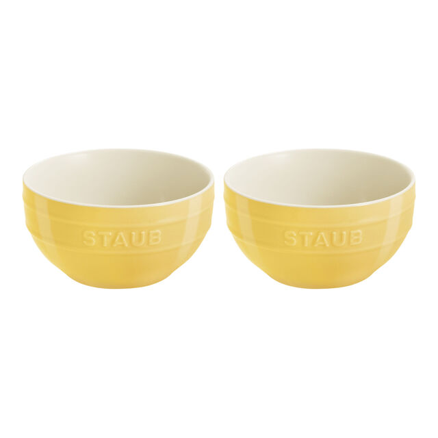 6.5-inch / 2-pc, Large Universal Bowl Set, Citron,,large