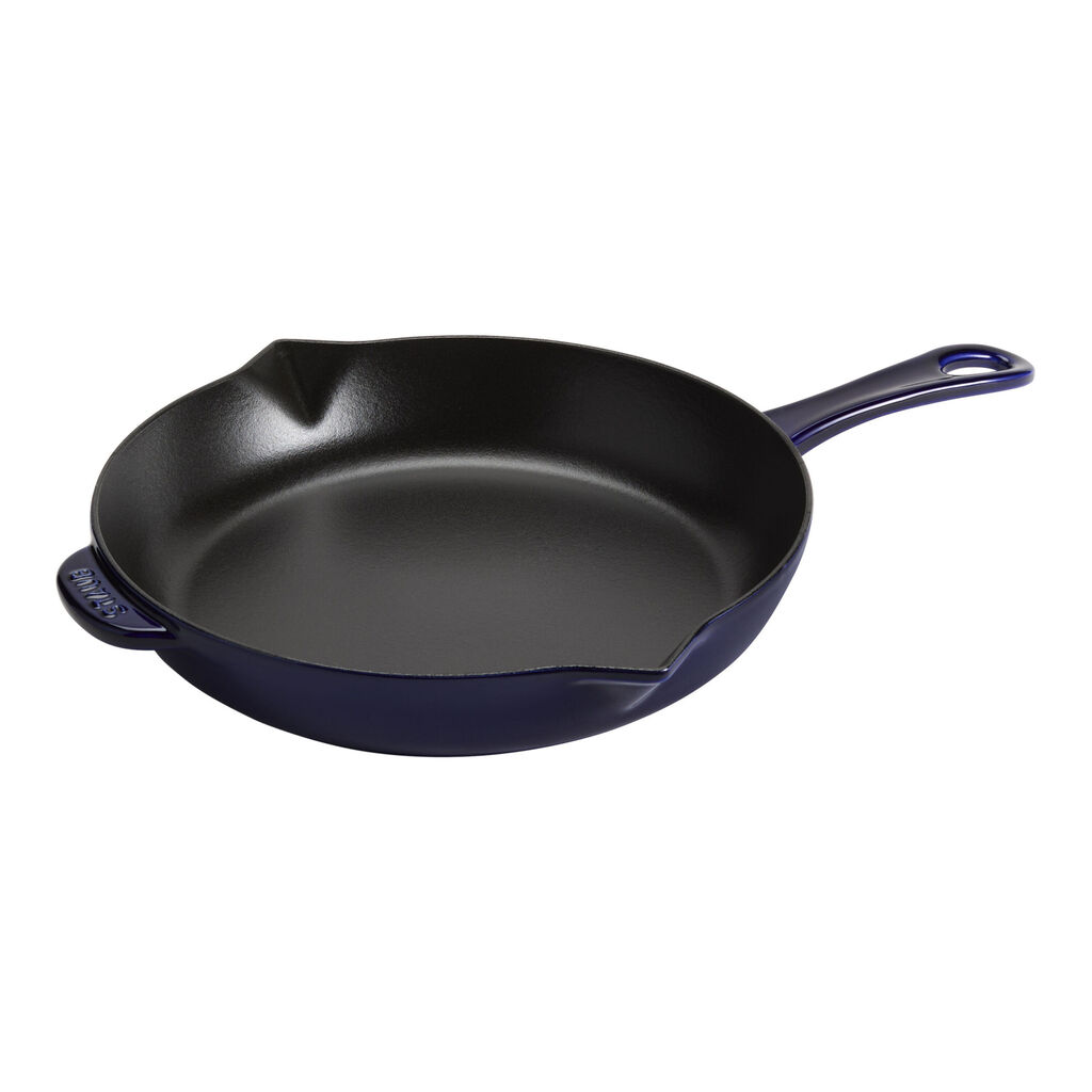 10-inch, Fry Pan, Dark Blue,,large