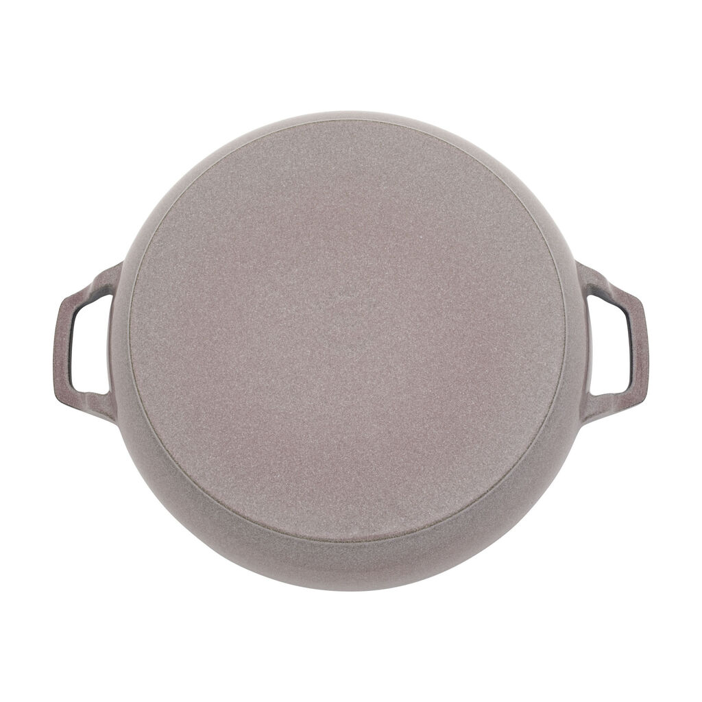 3.5 qt, Braiser With Glass Lid, Lilac,,large