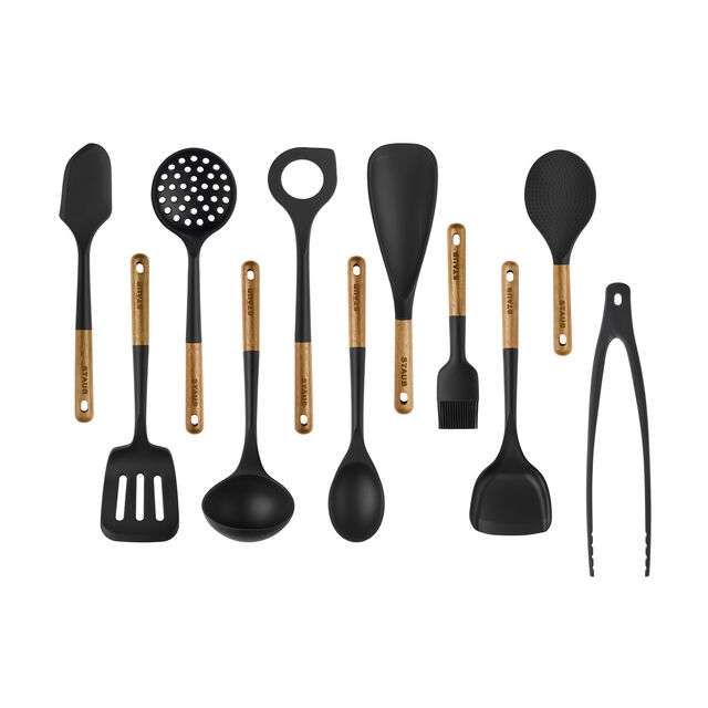11-pc Kitchen Utensil Set, Silicone ,,large