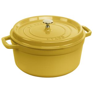 5.5 qt, Round, Dutch Oven, Citron