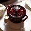 0.25 qt, Mini Round Dutch Oven, Grenadine,,large preview