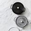 4 qt, Round, Dutch Oven, Matte Black,,large preview