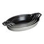 9.5-inch, Oval, Gratin Baking Dish, Matte Black,,large preview