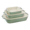 3-pc, Rectangular Baking Dish Set, Eucalyptus,,large