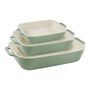 3-pc, Macaron Baking Dish Set, Mixed Colors,,large