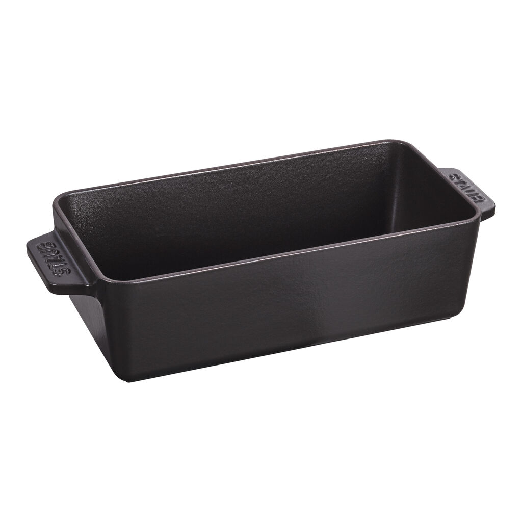 11.25 inch x 5-inch, Loaf Pan, Matte Black,,large